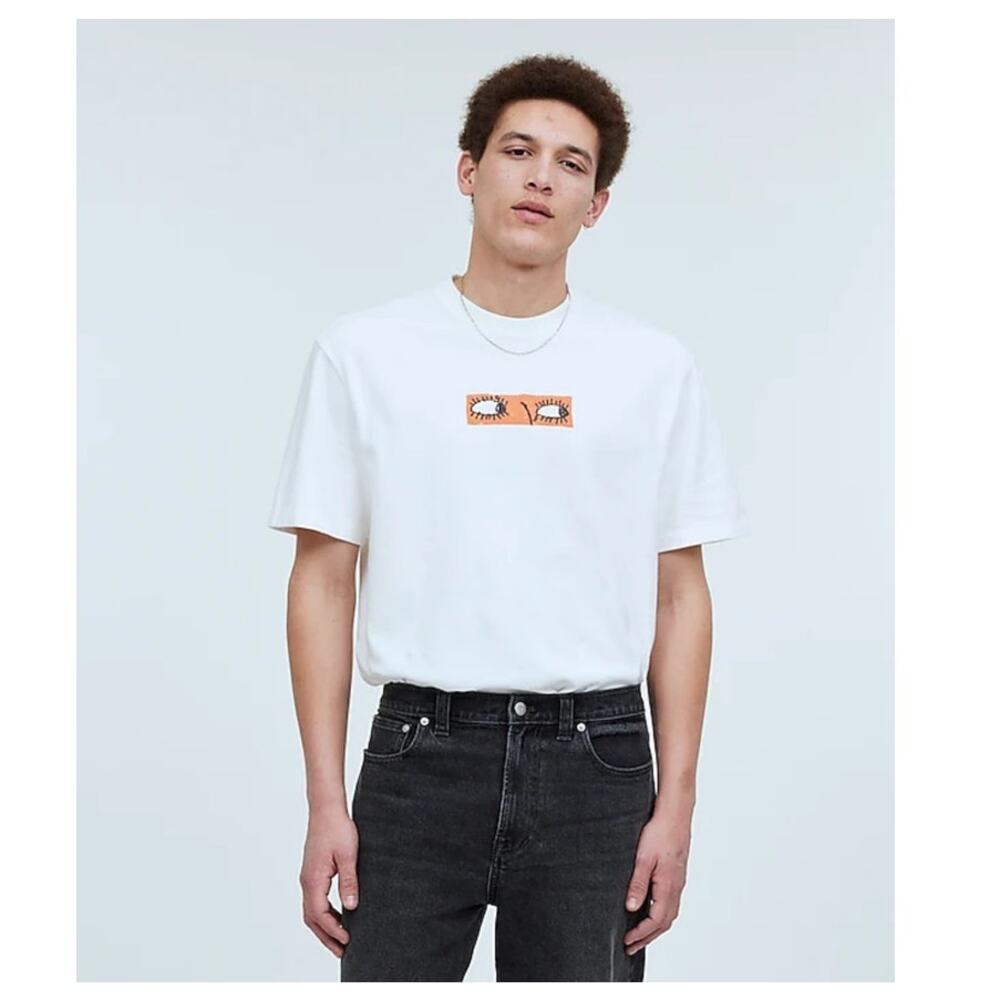 Madewell Mark Neeley Graphic Short Sleeve Tshirt US Men's XS New